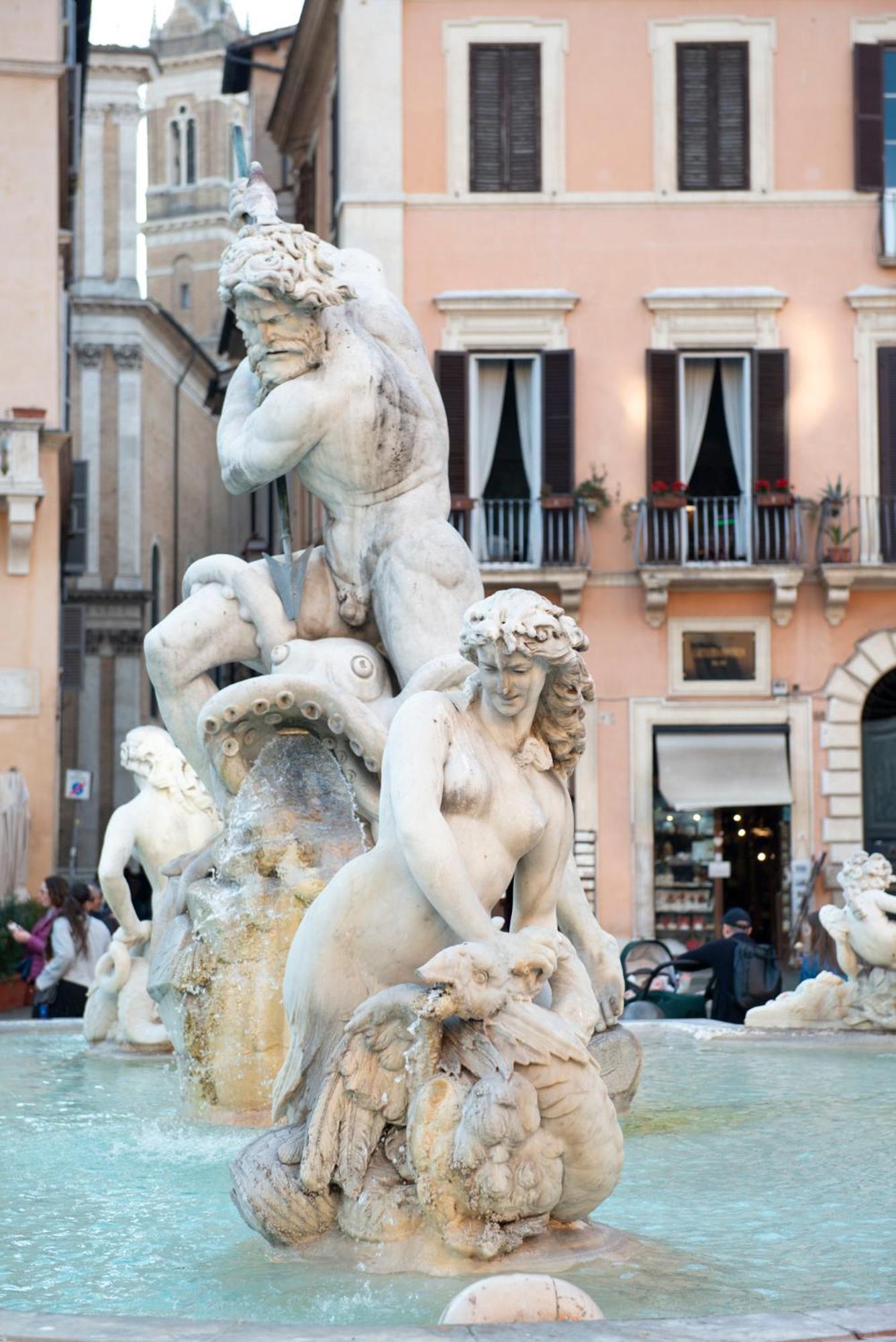 Navona Charming Balcony Appartement Rome Buitenkant foto